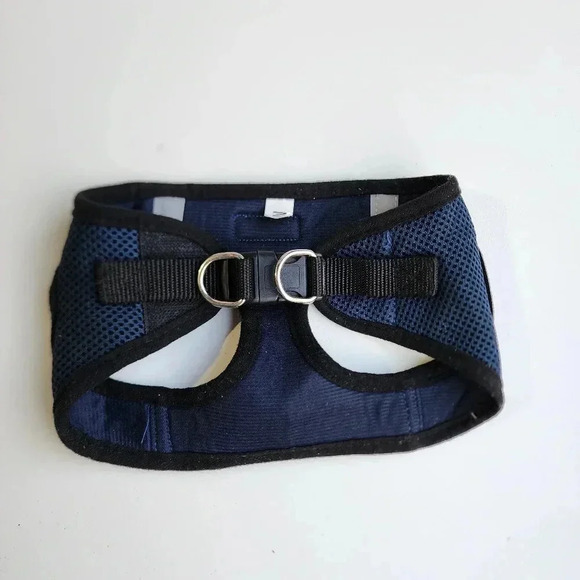 Murphy & Roxy Dog Harness Navy Blue Collar Size Medium - Picture 3 of 8